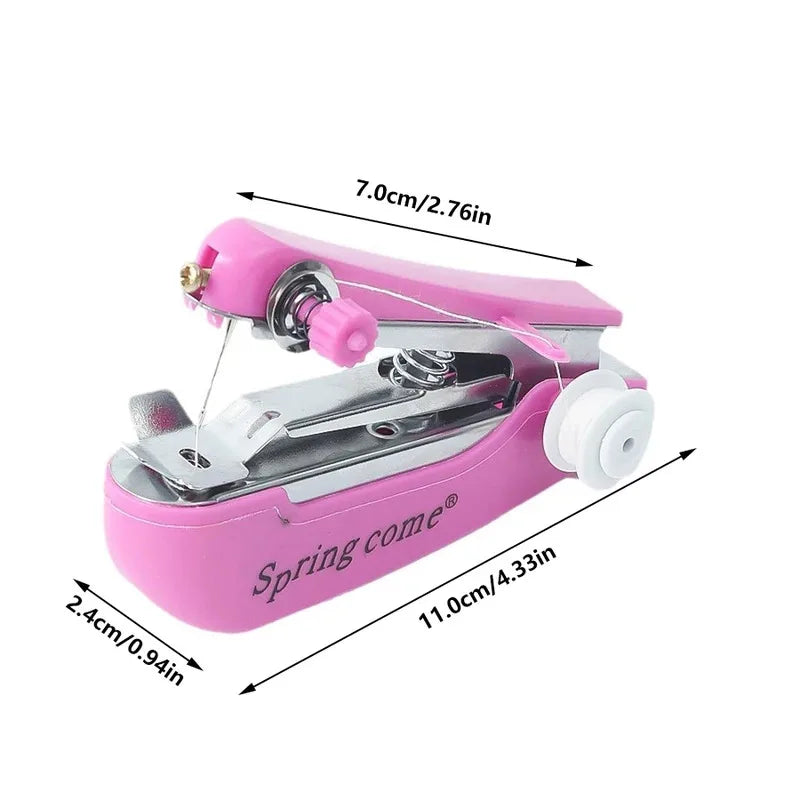 Mini Machine à Main Manuelle – Machine à Main Tragbare pour Maison, Compacte Lösung zum Nähen &amp; Repairen 