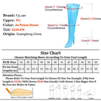 Damen Overknee Stiefel mit seitlichem Reißverschluss – Spitze Thigh-High Boots aus Lederoptik mit 12 cm Stiletto & Plateau (bis Größe 47)