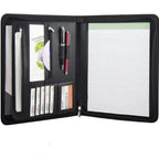 Carte de conférence en cuir multifonction A4, modèle 433 – Grande entreprise et documents de voyage pour les espaces verts et les sous-sols 