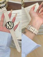 Lederarmband für Samsung Galaxy Watch – Hochwertiges Leather Loop Watchband 20 mm & 22 mm für Galaxy Watch 4–7, FE & Classic