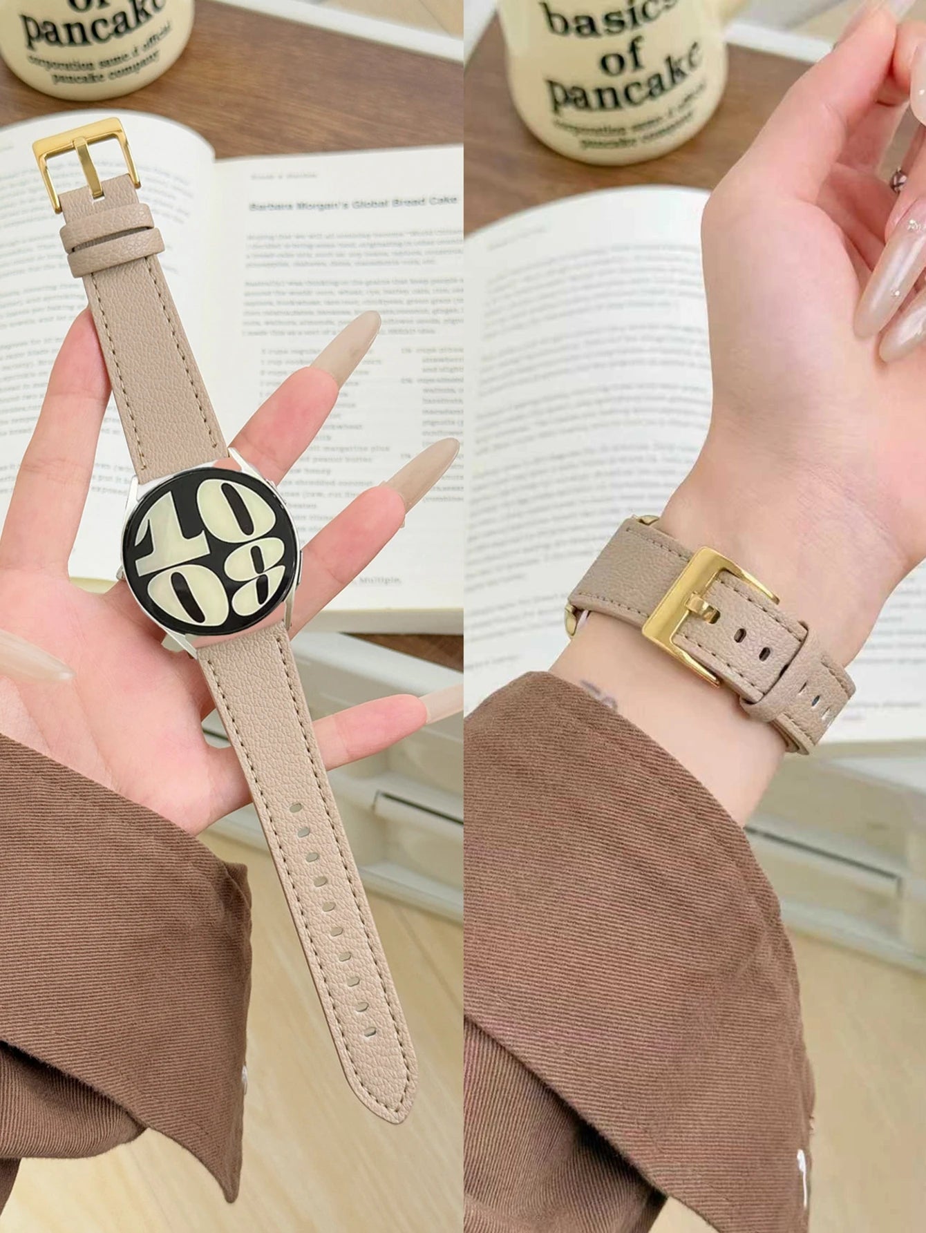 Lederarmband für Samsung Galaxy Watch – Hochwertiges Leather Loop Watchband 20 mm & 22 mm für Galaxy Watch 4–7, FE & Classic