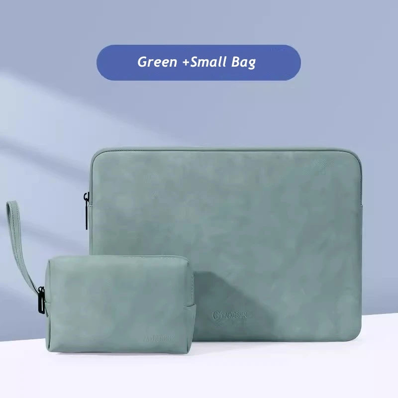 PU-Leder Laptophülle – Elegante Laptop-Tasche für 12–16 Zoll MacBook, ASUS, Huawei & Notebook, Unisex