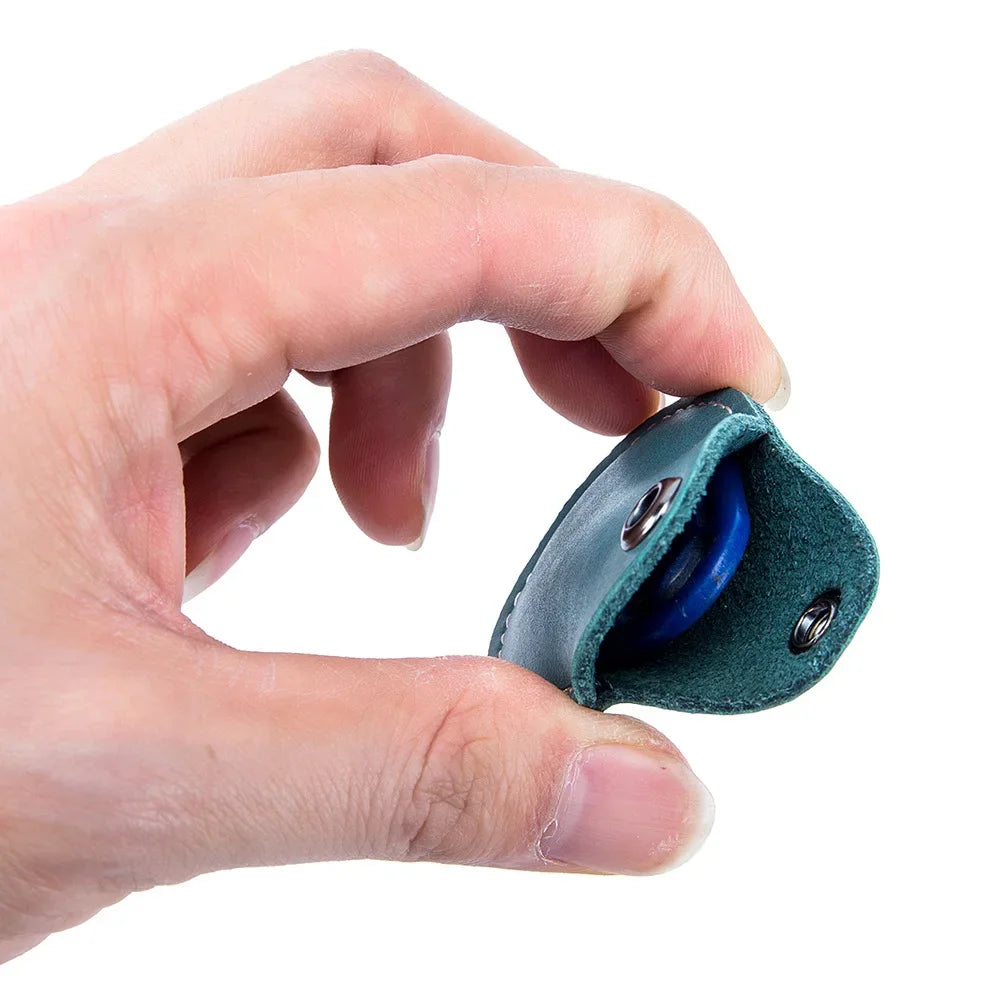 Personalisierbare Lederhülle für StarLine S96 & PIK Intercom – Premium Schutzcover aus Rindsleder für Alarm- & IC-Tags mit Schlüsselanhänger