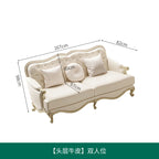 Amerikanisches Light-Luxury Ledersofa – Moderne französische Wohnlandschaft aus echtem Leder, europäisches Ecksofa für stilvolle Wohnzimmer