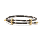 Trendiges PU Leder Wickelarmband mit Animal-Print – Verstellbares Unisex Armband im Kuh-, Schlangen- oder Leopardenmuster, modernes Partnerarmband