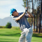 MEROCA Golf Gürteltasche aus PU-Leder – Wasserdichte & stoßfeste Golf Ball Waist Bag im koreanischen Design