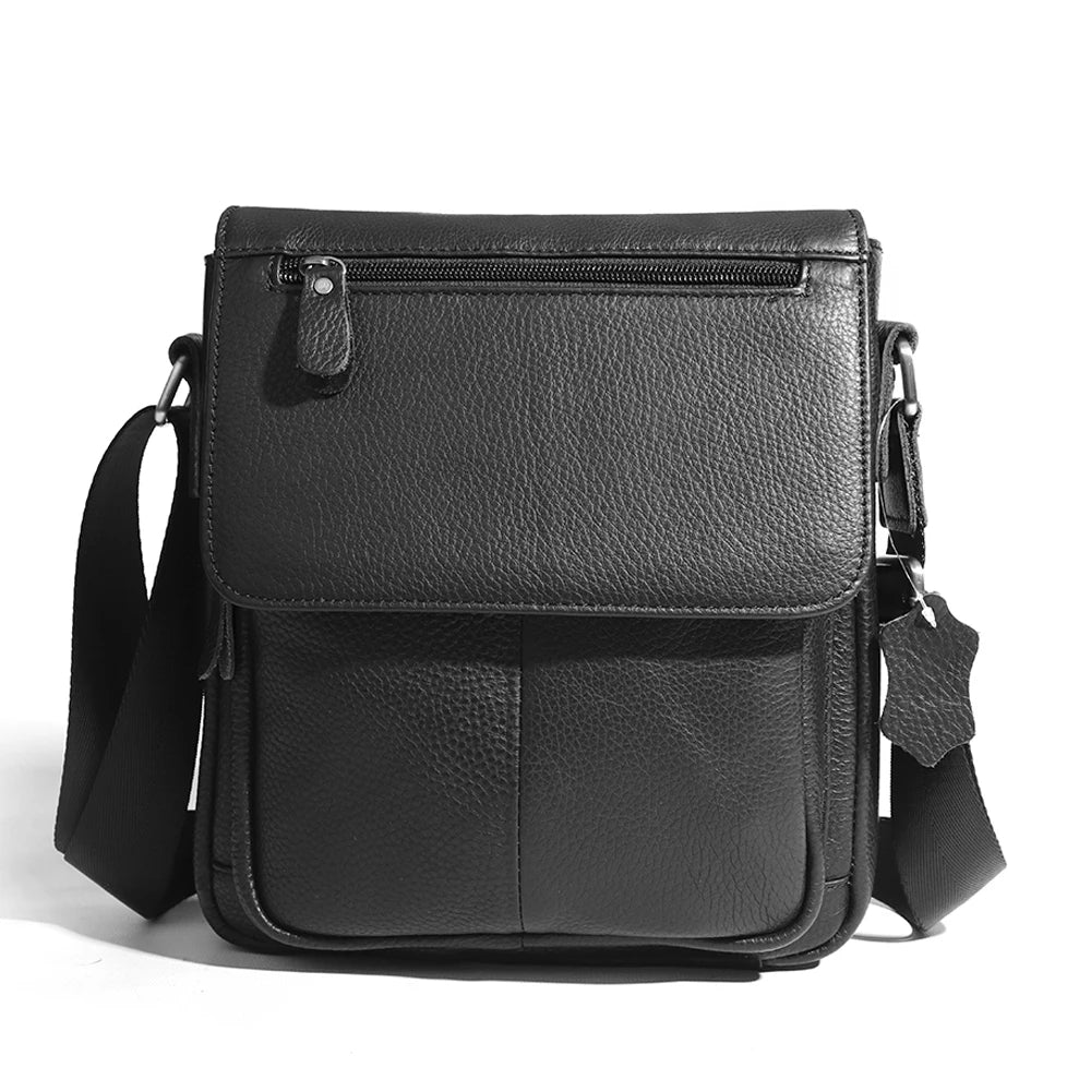 JOYIR Herren Leder Messenger Bag – Vintage Crossbody & Schultertasche aus echtem Rindsleder