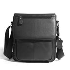 JOYIR Herren Leder Messenger Bag – Vintage Crossbody & Schultertasche aus echtem Rindsleder