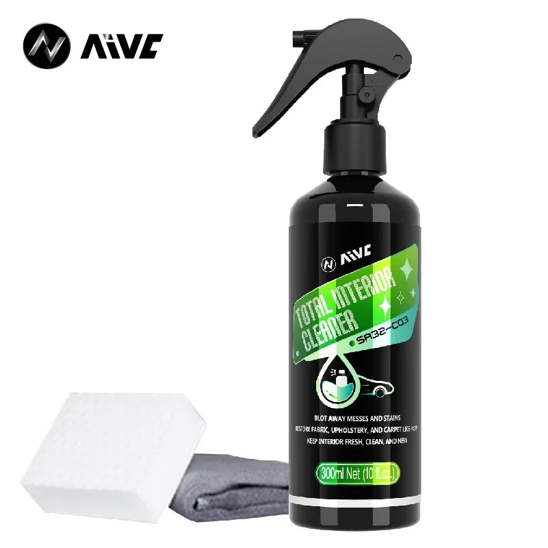 Auto Schaumreiniger Innenraum – Tiefenreinigung für Leder, Polster & Dachhimmel | Multifunktionaler Innenraumreiniger (50 ml / 120 ml / 300 ml)