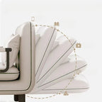 Kompaktes Klapp-Schlafsofa für 1 Person – Multifunktionaler Lounger & Sessel, verstellbar, platzsparend für Wohnzimmer & Tiny Home