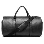 2-en-1 Leder Kleidersack Reisetasche für Herren - Wasserdichte Business &amp; Weekend Travel Bag mit Großem Stauraum (Handgepäck) 