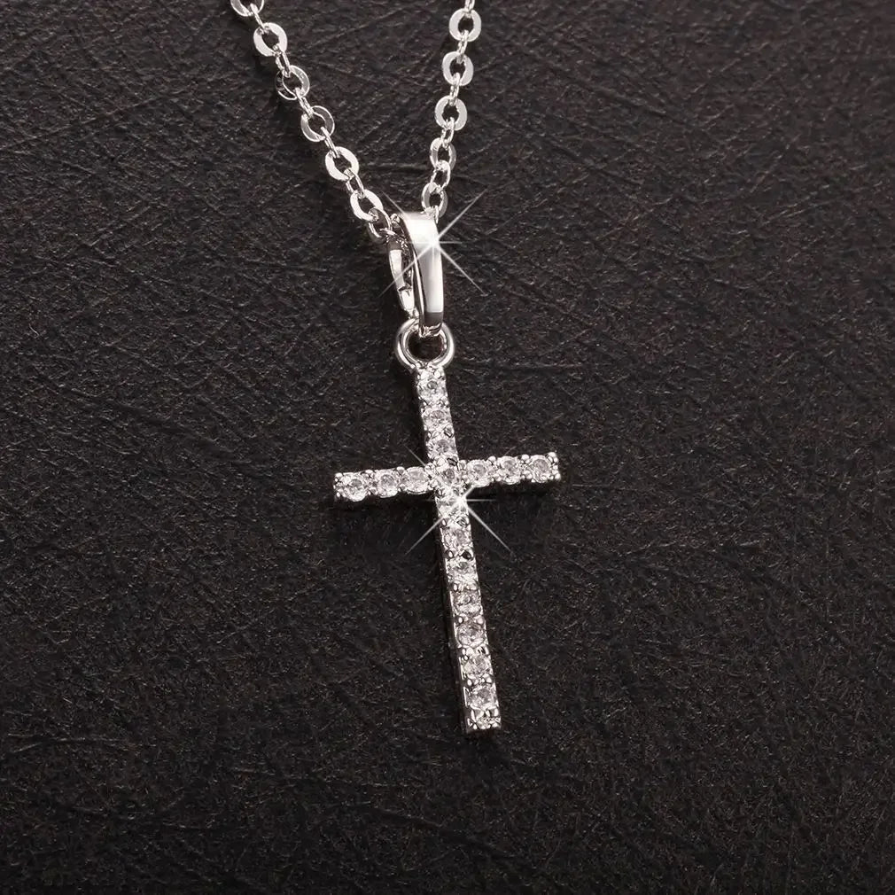Vintage schwarze Lederkette mit geflochtenem Band & geometrischem Anhänger – Schlichte Halskette für Damen & Girls