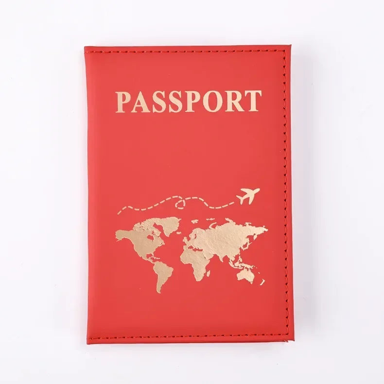 TRISJEM Slim Passport Cover – PU Leder Reisepasshülle für Herren & Damen, Reiseorganizer Unisex