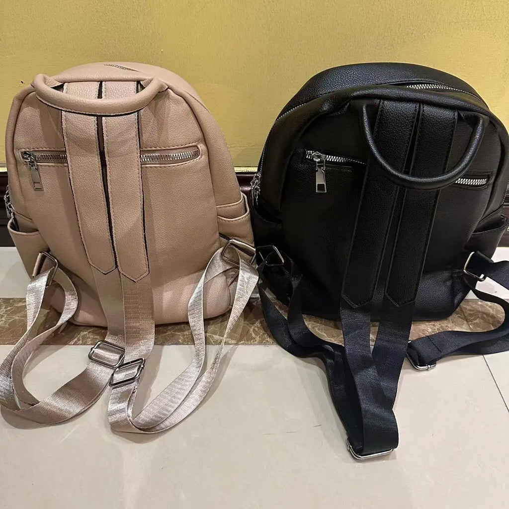 Mochila personalizada de piel sintética para mujer: la mejor mochila de moda con nombre, combinación y estilo para todo tipo de clima y actividades al aire libre