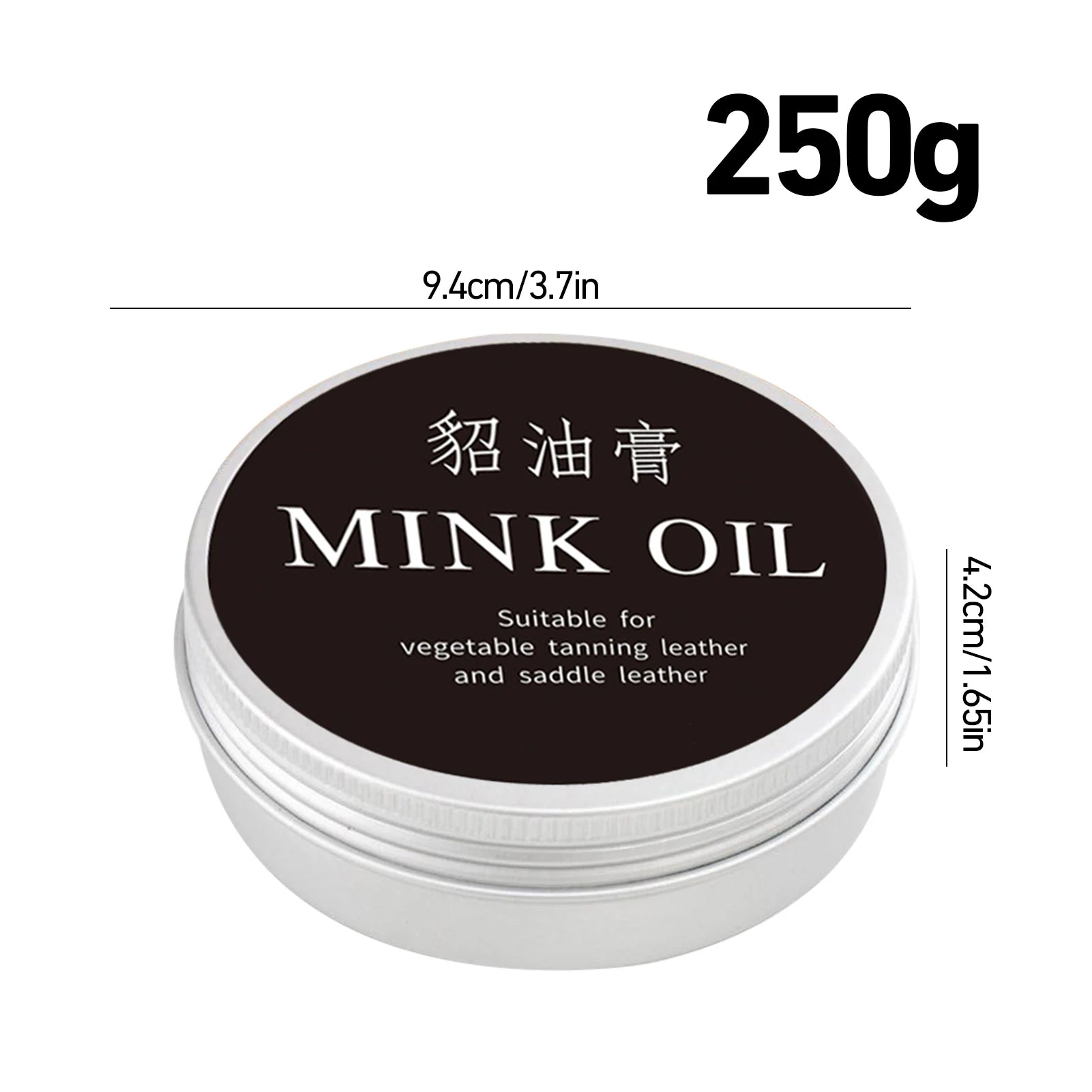 250 g Natürliche Lederpflege Creme mit Bienenwachs – Reinigung, Pflege & Reparatur für Autositz, Möbel & Lederwaren