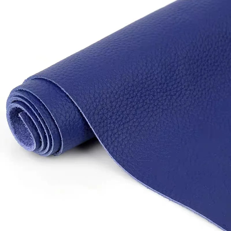 Buntes weiches Rindsleder am Stück – Hochwertiges Echtleder 1,5 mm für Taschen, Polster & DIY Lederprojekte