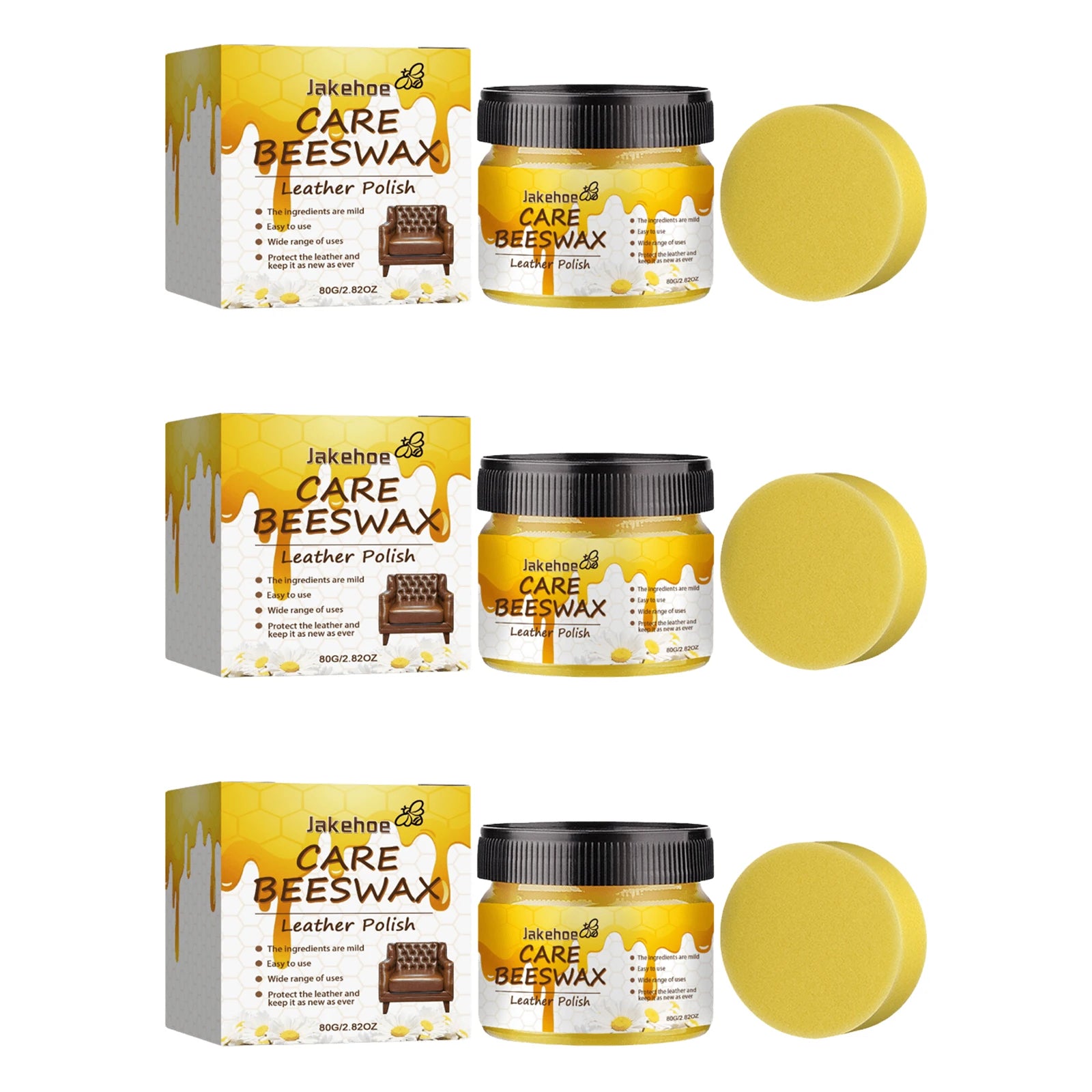 Lederpflegecreme mit Bienenwachs – Reparatur- & Pflegewachs für Schuhe, Stiefel, Autositze & Möbel | Leder auffrischen, schützen & reparieren