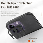 Luxuriöse iPhone Hülle in Schafsleder-Optik – Matte Slim Leder Handyhülle mit Premium Schutz für iPhone 15, 14, 13 Mini/Pro/Pro Max, 12, 11, X, XS, XR, XS Max, 7 & 8 Plus