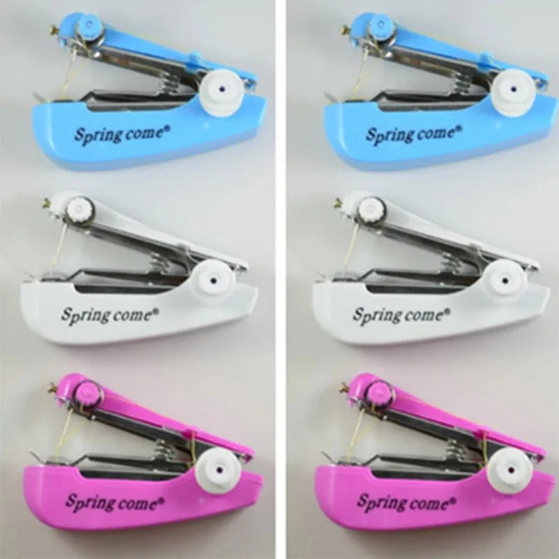 Mini Manuelle Nähmaschine – Tragbare Handnähmaschine für Zuhause, Kompakte Lösung zum Nähen & Reparieren