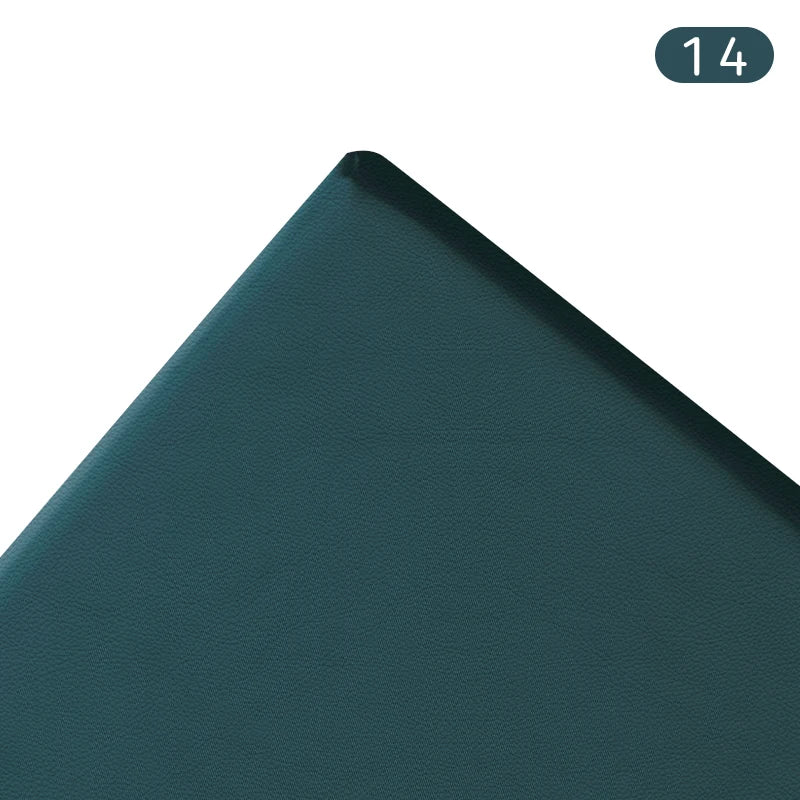 Maßgefertigtes Leder Bankkissen – Rutschfestes Sitzpolster mit dicker Schaumfüllung für Innenmöbel