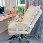 Ergonomischer Gaming Chair aus Leder – Bequemer Sofa-Gamingstuhl mit hoher Rückenlehne, Drehfunktion & Armlehnen für Schlafzimmer, Büro & Gaming Setup