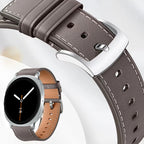 Leather Watch Strap For Samsung Galaxy Watch 8 40/44mm/ 8 Classic 46mm Adjustable Wrist Bands For Samsung Watch8 Bracelet Correa