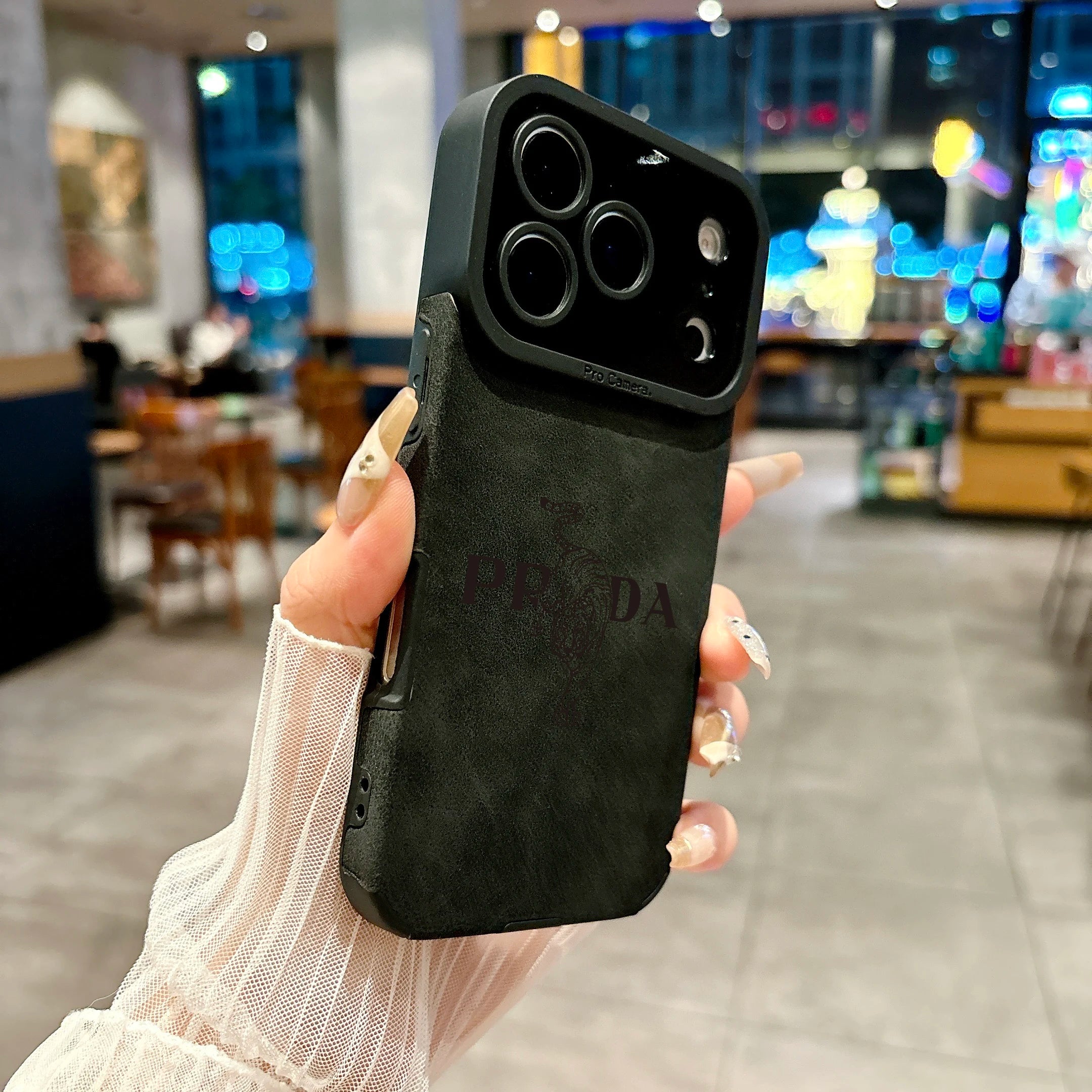 Luxuriöse Mikrofaser-Leder Handyhülle für iPhone 17, 16, 15, 14, 13, 12, 11 Pro &amp; Pro Max - Funda de cubierta completa Italy Tiger Streetwear