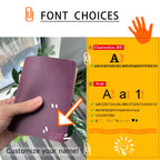 Personalisierbares Leder-Notizbuch – Zeitloses Tagebuch aus echtem Leder für Reisen, Alltag & Kreativität