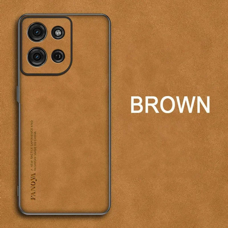 Funda práctica de lujo para MOTO Edge – Funda de cuero de cubierta completa con carcasa de TPU para Edge 40, 50, 60, 70 Neo / Pro / Ultra / Fusion 