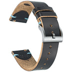 HEMSUT Horween Leder Uhrenarmband mit Quick Release – Vintage Watch Strap aus Premiumleder 18 mm–22 mm mit Dornschließe für Herren & Damen