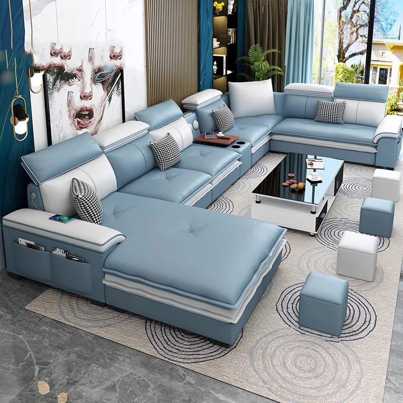 Nordisches Designer Lounge-Sofa – Modernes Relax-Sofa im italienischen Minimalismus, devient Lazy Couch pour Wohnzimmer &amp; Lounge