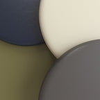 Rundes PU Leder Sitzkissen mit Memory-Schaum – Rutschfestes Stuhlkissen für Esszimmer, Barhocker &amp; Fensterbank 