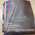 Feines Schafsleder Top-Grain 0,5–1,0 mm – Weiches Echtleder mit kleinen Naturmerkmalen für Futter & DIY-Handarbeit