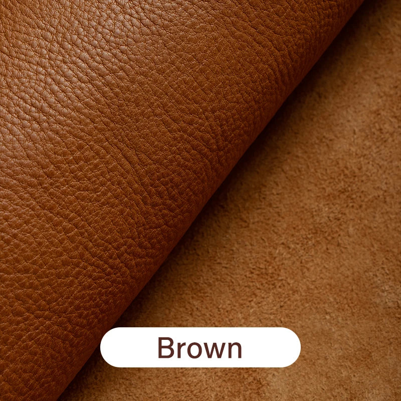 WUTA MBox pflanzlich gegerbtes Vintage Rindsleder – Natürlich genarbtes Vollnarbenleder 6–9 oz für Taschen, Gürtel & Lederhandwerk