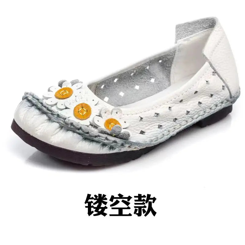 Ferldi Damen Oxfords – Handgefertigte Lederflats, Luxuriöse Loafers et Mokassins aus echtem Rindsleder 