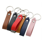 Porte-clés en cuir PU au style professionnel – Porte-clés en cuir classique avec éléments métalliques, 1 à 5 pièces, idéal pour l'automobile, la bourse et les biens de consommation