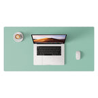 Tapis de bureau et tapis de souris en cuir PU pour bureau, bureau à domicile et école