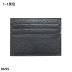 Personalisierter Leder Kartenhalter mit Initialen – Slim Wallet aus echtem Rindsleder für Damen &amp; Herren