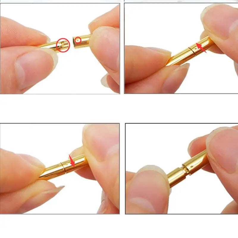 Lederkette mit Edelstahlverschluss – Wachskordel Halskette en 45 / 50 / 60 cm para mujeres y hombres, ideal para bricolaje Schmuck