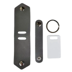 Personalisierter Leder-Schlüsselanhänger mit Foto & Gravur – Individueller Keyring mit Lasertext, emotionales Geschenk für Familie, Freunde & Partner