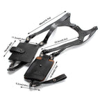 PU-Leder Schulterholster Tasche – Anti-Diebstahl Unterarm Holster für Handy, Geldbörse &amp; Outdoor Aktivitäten 