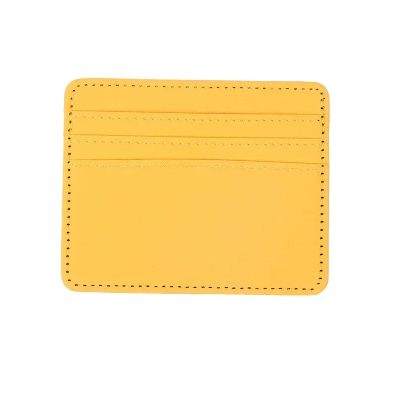 Mini Ultra-dünnes Leder Kartenetui – Slim Wallet mit 4 Kartenfächern für Kreditkarten & Ausweise für Damen & Herren