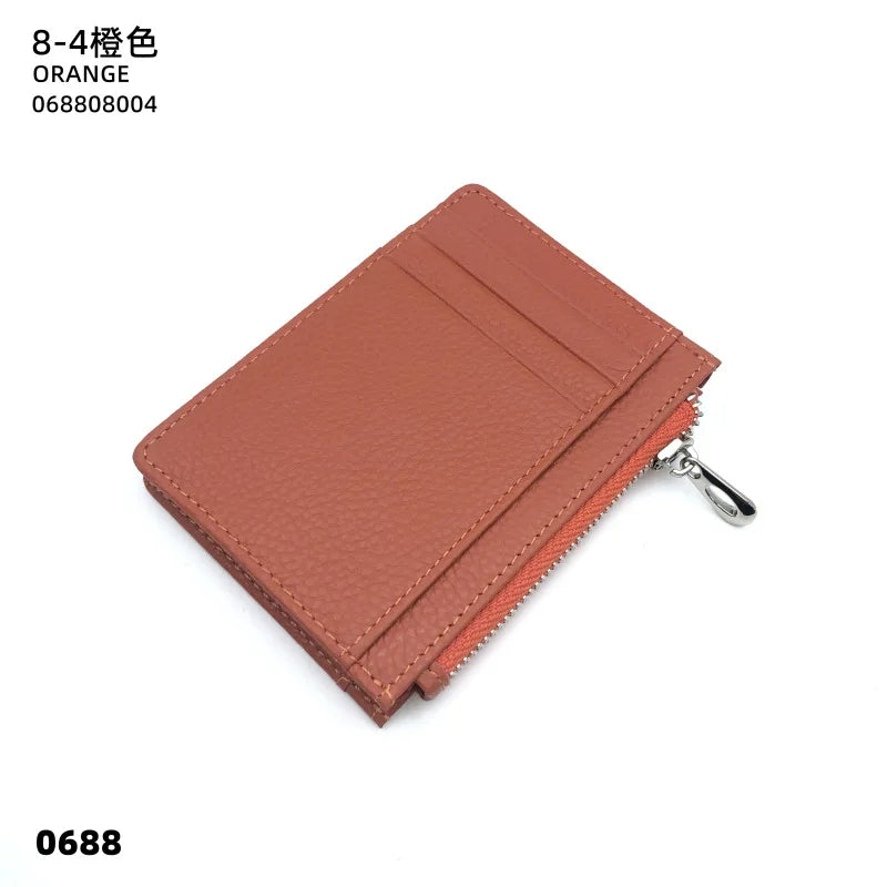 ISKYBOB Süße Damen Geldbörse aus PU-Leder – Kurze Wallet mit Reißverschluss & Druckknopf, Cartoon-Print, Kartenhalter & Münzfach