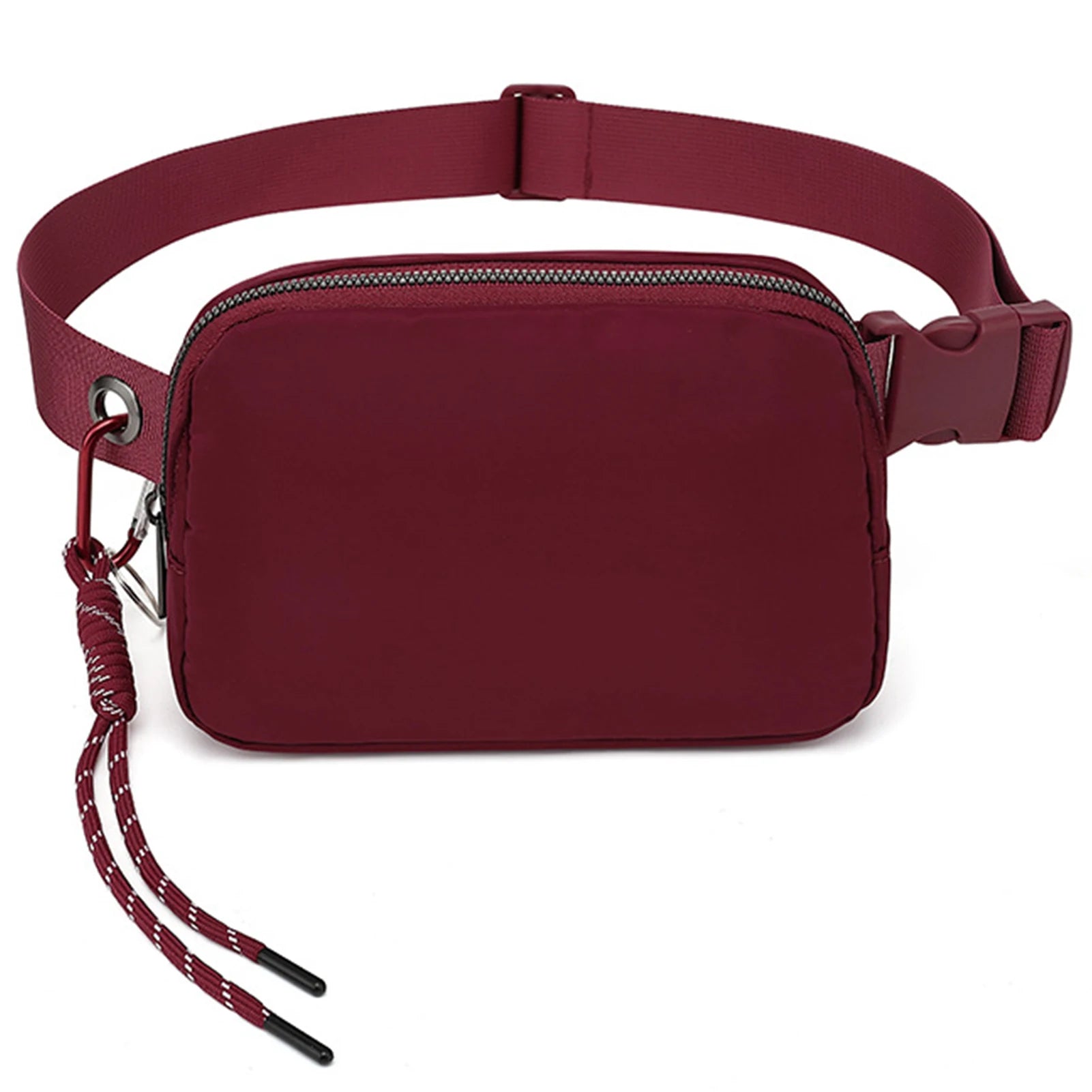 Extra Lange Gurt Fanny Pack – Leichte und Stylische Polyester Bauchtasche mit Handyfach, Umhänge- & Gürteltasche