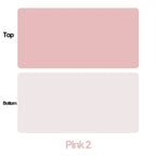 Leder Schreibtischunterlage rosa 60×30 cm – Rutschfeste &amp; Wasserdichte Desk Mat aus PU-Leder für Home Office &amp; Büro 