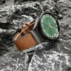 No-Gap Lederarmband für Samsung Galaxy Watch – Passgenaues Lederarmband für Watch 7, 6, 5, 4 & Classic in 40mm, 44mm, 43mm, 47mm & 45mm