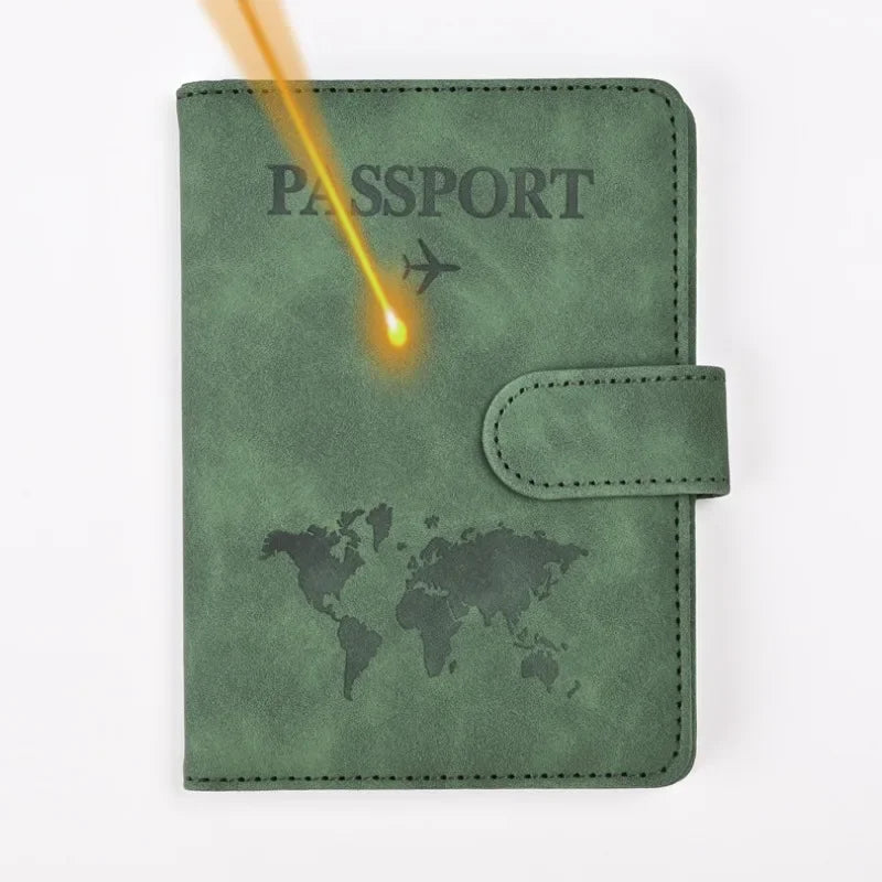 CEXIKA Personalisierte Reisepasshülle – PU-Leder Passport Cover mit Namensgravur als Geschenk zur Hochzeit & Reise