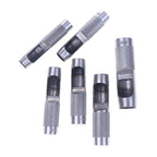 Rundloch Leder Stanze 3–25 mm en Stahl – Präziser Hohl-Lochstanzer für Leder, Kunststoff, Gummi &amp; Dichtungen (DIY Werkzeug) 