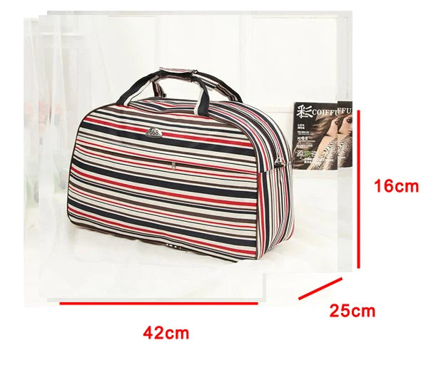 PU Leder Reisetasche mit Reißverschluss – Große wasserdichte Duffle Bag mit viel Stauraum, bolsa de equipaje multifuncional para mujeres y hombres 
