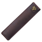 Vintage Leder Stifteetui aus Echtleder – Handgefertigtes Retro Pen Case für Füllfederhalter & Schreibwaren | Schutz & Stil für Schule & Büro